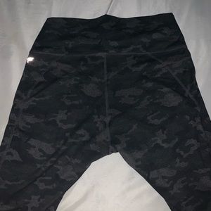 Grey Camo Fabletics Full Length Leggings
